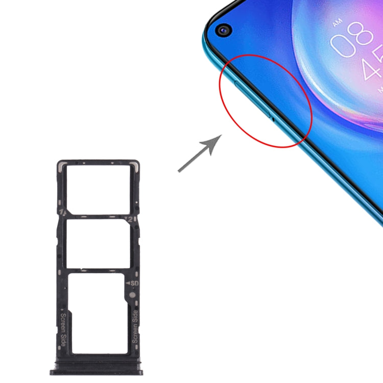 Pour Tecno Spark 5 Pro KD7, tiroir pour carte SIM + tiroir pour carte Micro SD, pour Tecno Spark 5 Pro, pour Tecno Spark 5 Pro (orange), pour Tecno Spark 5 Pro (vert)