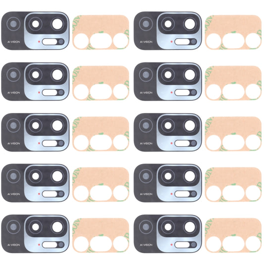 10 lentes de cámara trasera para Xiaomi Redmi Note 10 5G / Redmi Note 10T 5G M2103K19G M2103K19C, para Xiaomi Redmi Note 10 5G