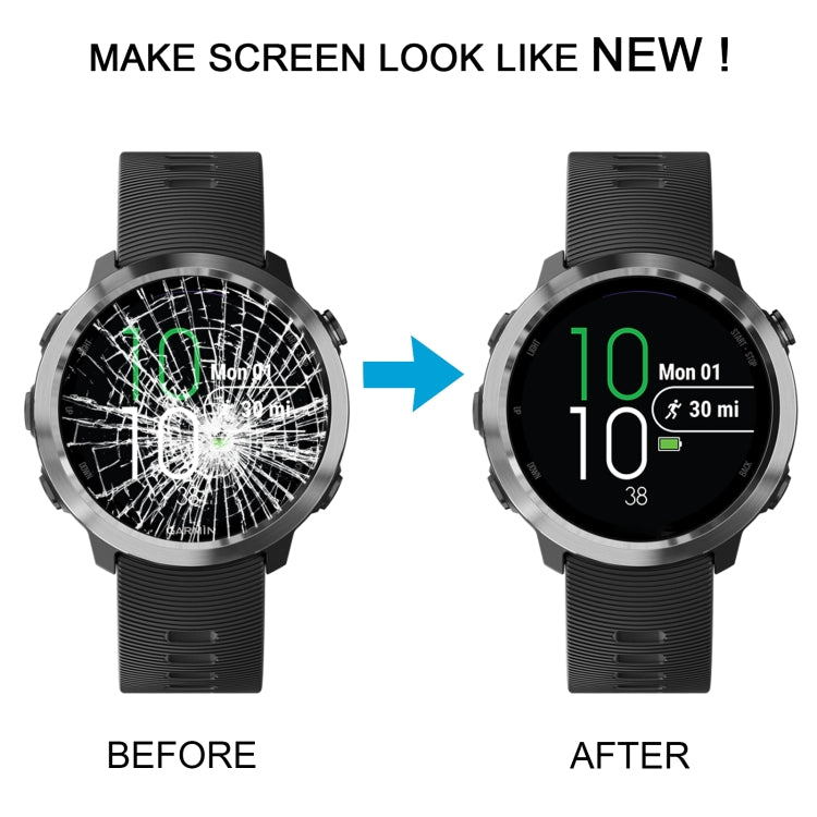 LCD Screen and Digitizer Full Assembly for Garmin Forerunner 645