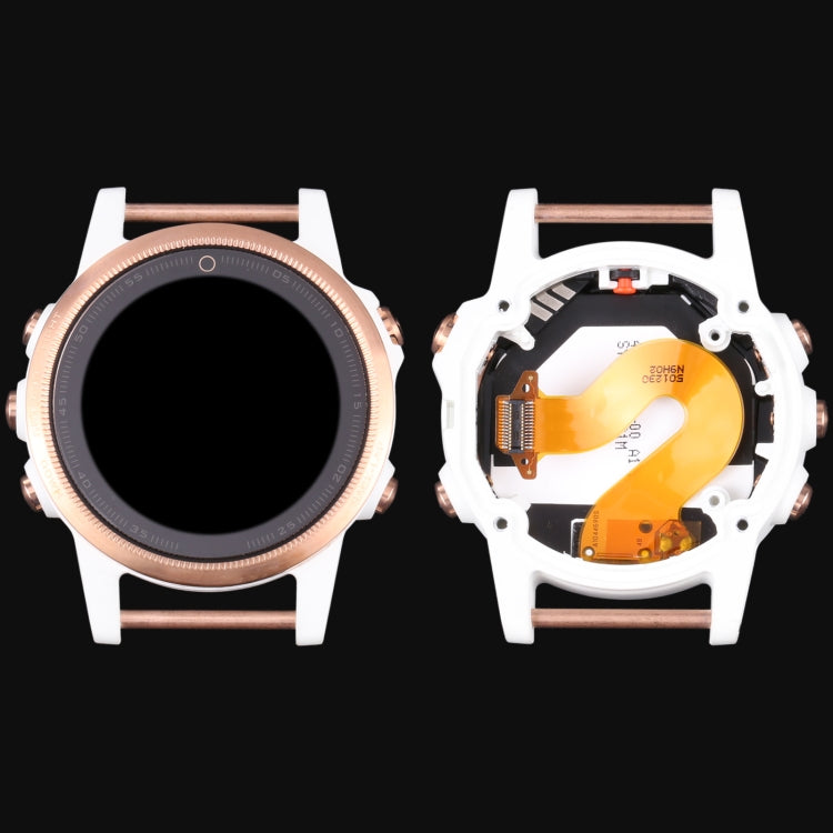 LCD Screen and Digitizer Full Assembly With Frame for Garmin Fenix 5S (Sapphire Version)