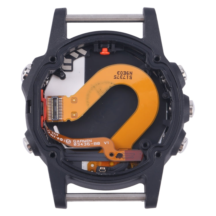 LCD Screen and Digitizer Full Assembly With Frame for Garmin Fenix 5S Plus Sapphire Version, For Garmin Fenix 5S Plus Sapphire Version