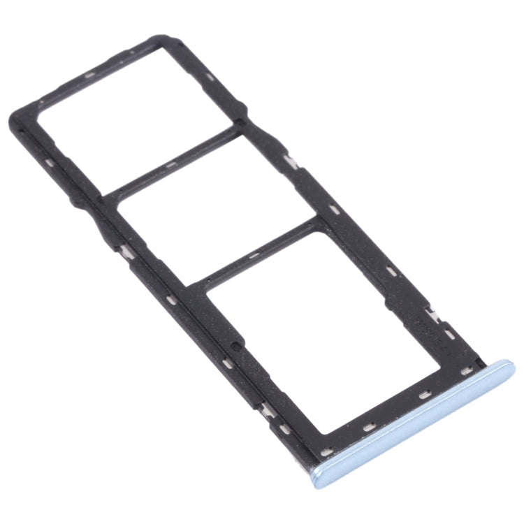For OPPO A15 CPH2185 SIM Card Tray + SIM Card Tray + Micro SD Card Tray, For OPPO A15