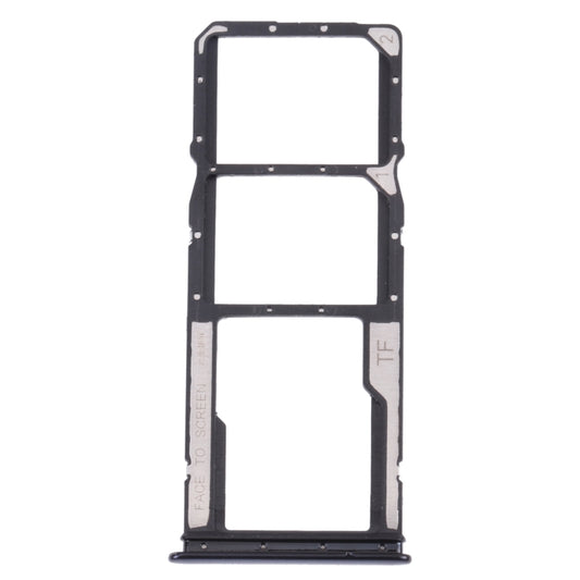 Bandeja para tarjeta SIM + Bandeja para tarjeta SIM + Bandeja para tarjeta Micro SD para Xiaomi Redmi Note 10 4G / Redmi Note 10S M2101K7AI, M2101K7AG, M2101K7BG, M2101K7BI, M2101K7BNY, M2101K7BL, para Xiaomi Redmi Note 10 4G
