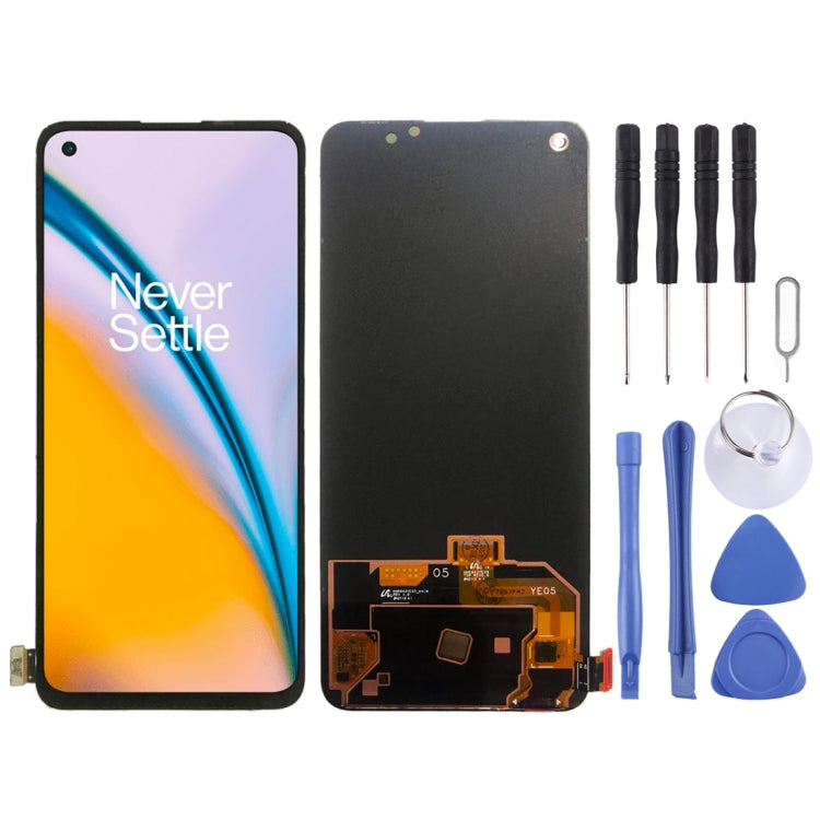 Pantalla LCD original para OnePlus Nord 2 5G 2021 con digitalizador y ensamblaje completo.