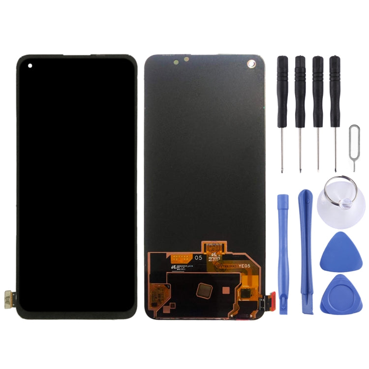 Pantalla LCD original para OnePlus Nord 2 5G 2021 con digitalizador y ensamblaje completo.