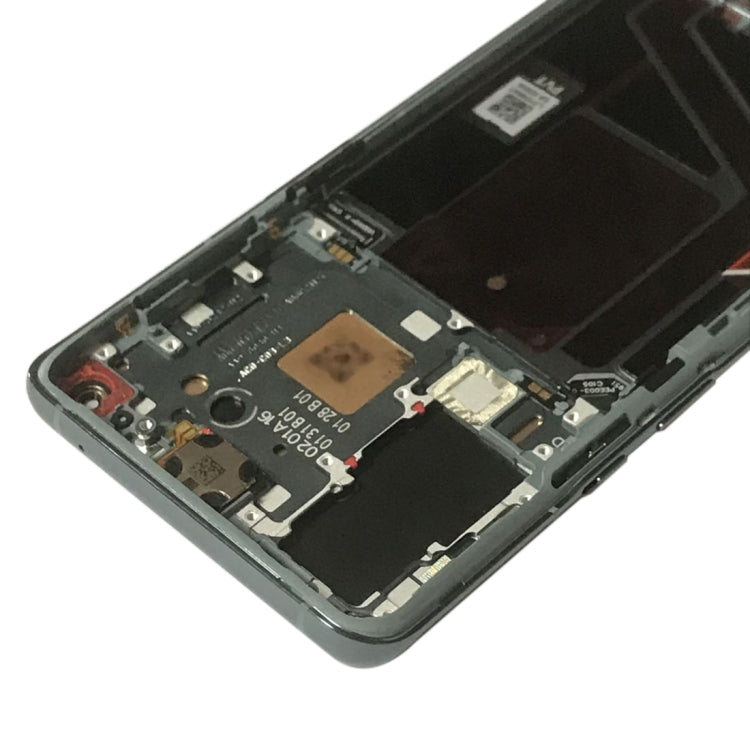 Pantalla LCD original con marco para OnePlus 9 Pro (LE2121, LE2125, LE2123, LE2120) (verde)