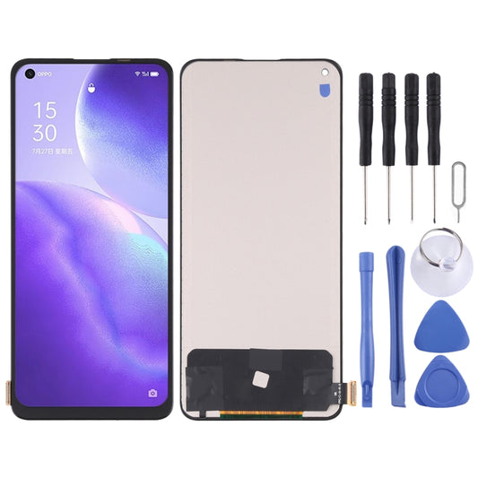 Pantalla LCD TFT y digitalizador completo para OPPO Reno5 5G / Reno5 4G / K9 / Realme Q3 Pro / Realme GT Neo (sin identificación de huellas dactilares)