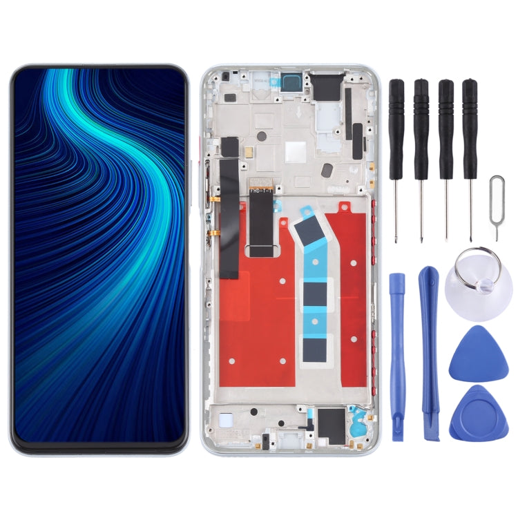 LCD Screen and Digitizer Full Assembly With Frame for Honor X10 Pro, For Honor X10 Pro