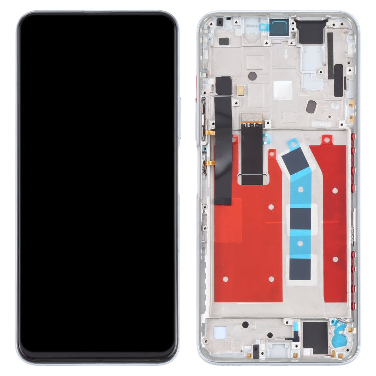 LCD Screen and Digitizer Full Assembly With Frame for Honor X10 Pro