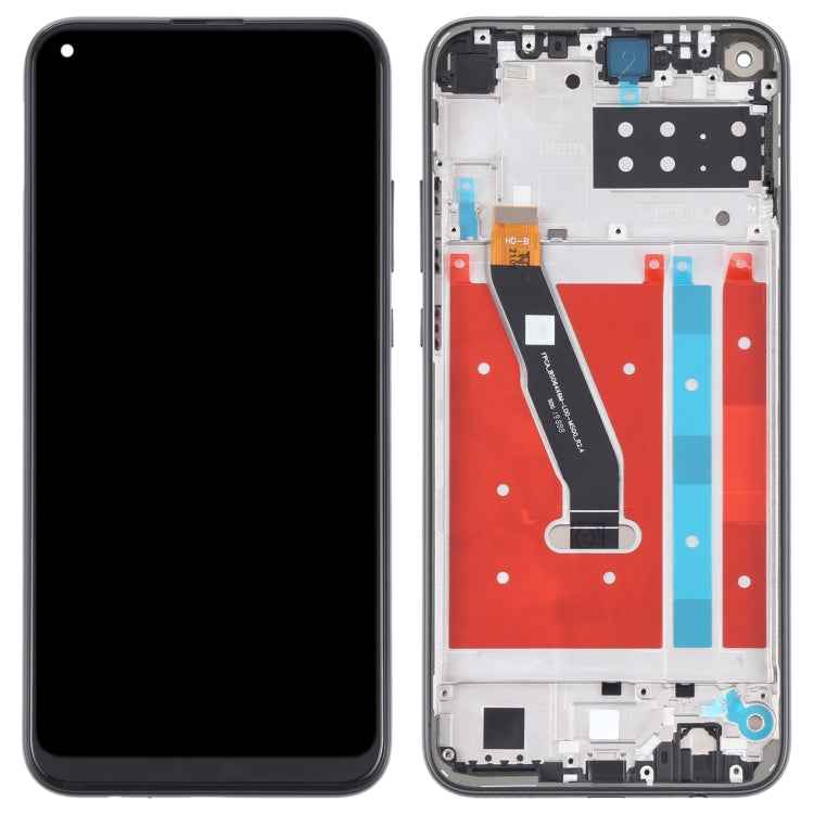 LCD Screen and Digitizer Full Assembly With Frame for Honor Play 4T