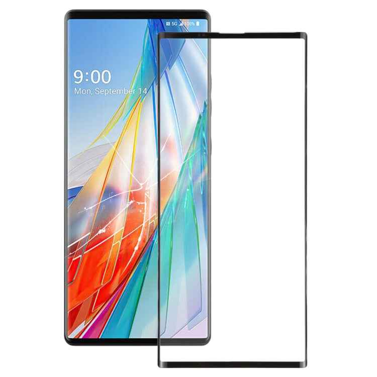 Front Screen Outer Glass Lens with OCA for LG Wing 5G LMF100N LM-F100N LM-F100V LM-F100, For LG Wing 5G