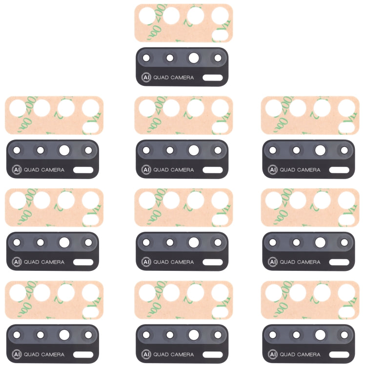 Objectif de caméra arrière pour Tecno Pouvoir 4/4 Pro LC7, 10 pièces, pour Tecno Pouvoir 4/4 Pro