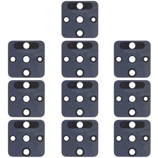 Lot de 10 lentilles de caméra arrière pour Tecno Camon 16 / Camon 16 Premier CE7, CE7j, CE9h, CE9, CD6j