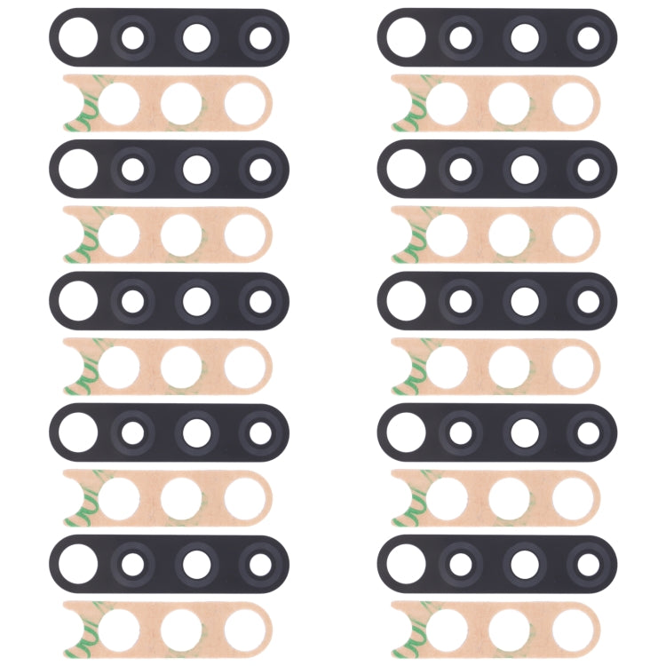 For Tecno Spark 4 KC8 10pcs Back Camera Lens