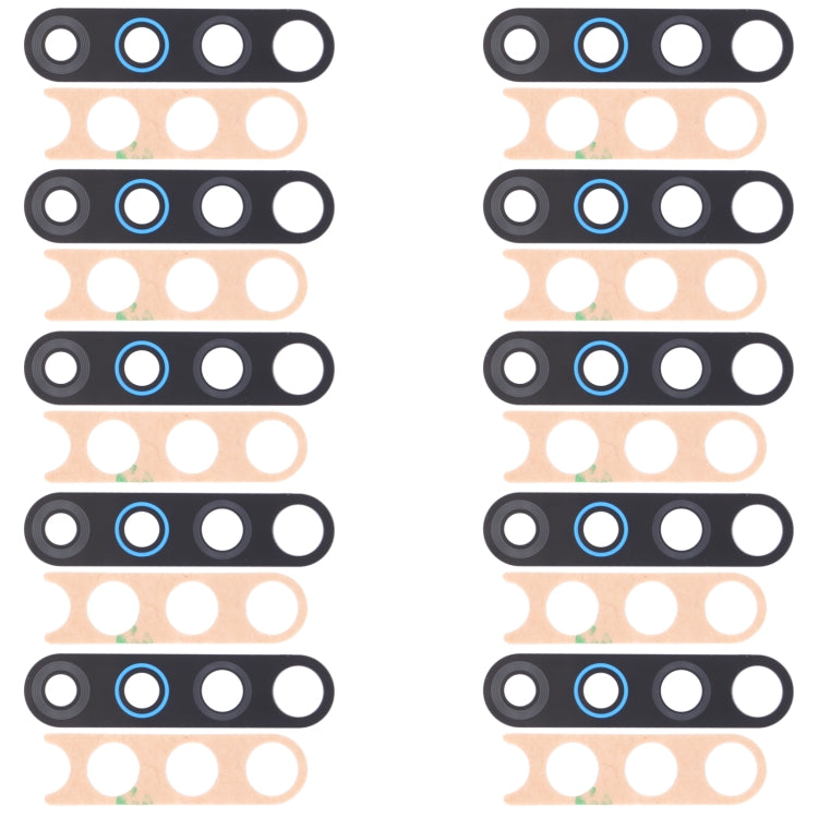 Lot de 10 lentilles de caméra arrière pour Tecno Camon 12 CC7s