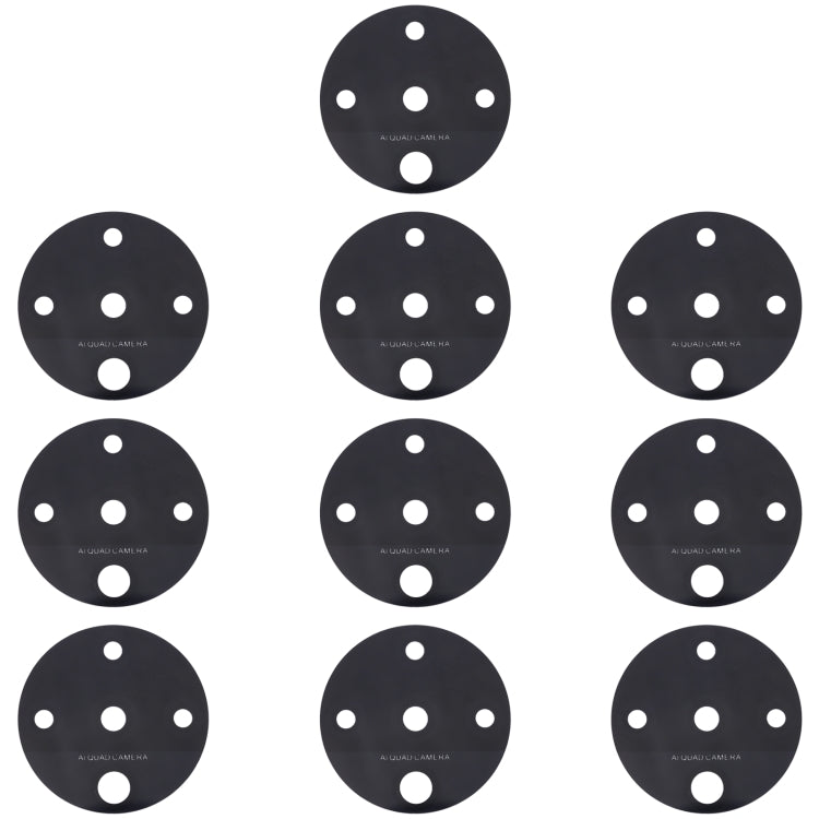 For Tecno Spark 6 KE7 10pcs Back Camera Lens