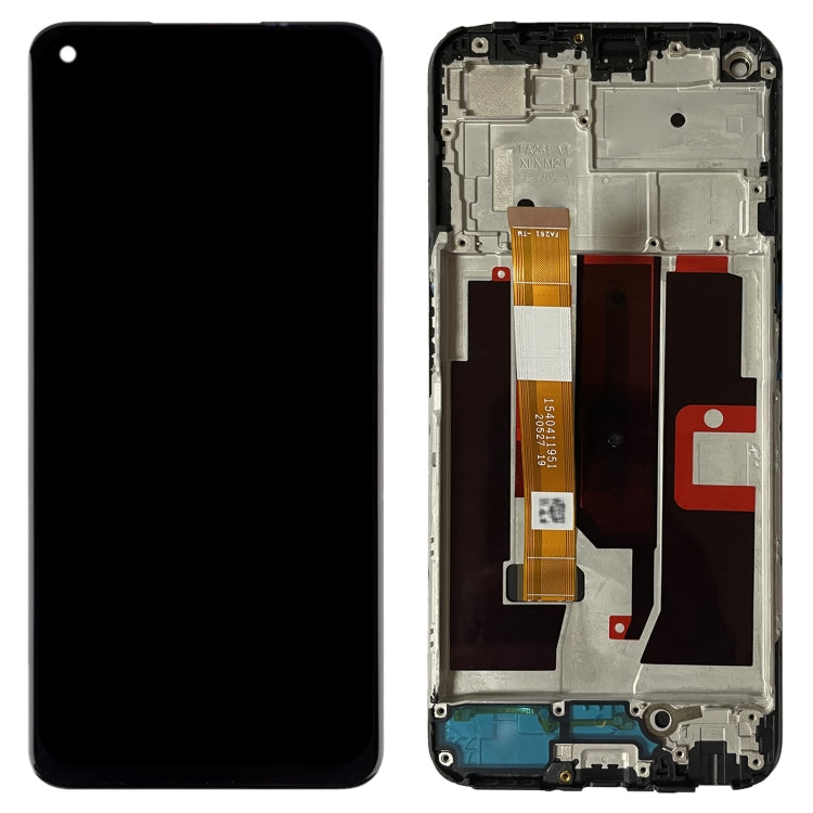 Para OnePlus Nord N200 5G DE2118 Digitalizador Conjunto completo con marco Pantalla LCD OEM, para OnePlus Nord N200 5G