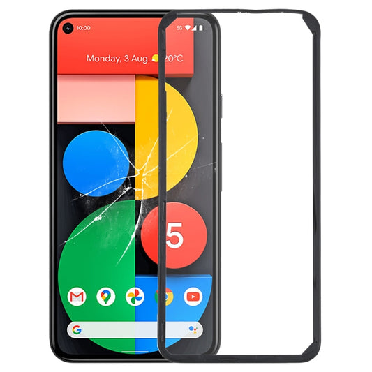 Cadre d'écran LCD avant pour Google Pixel 5, pour Google Pixel 5