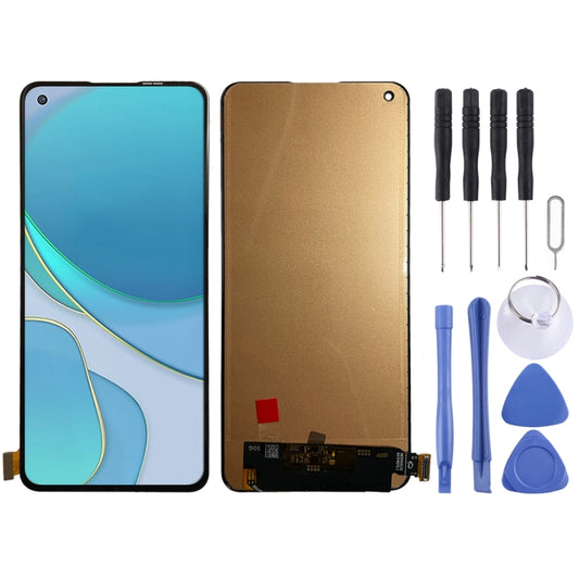 Pantalla LCD TFT para OnePlus 8T con digitalizador completo, sin identificación de huellas dactilares.