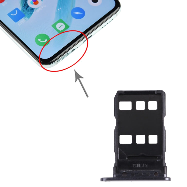 For Meizu 17 / 17 Pro SIM Card Tray + SIM Card Tray, For Meizu 17 / 17 Pro