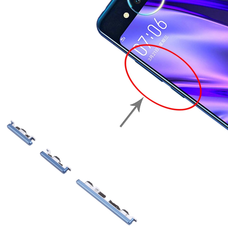 For vivo NEX Dual Display Power Button and Volume Control Button , For vivo NEX Dual Display