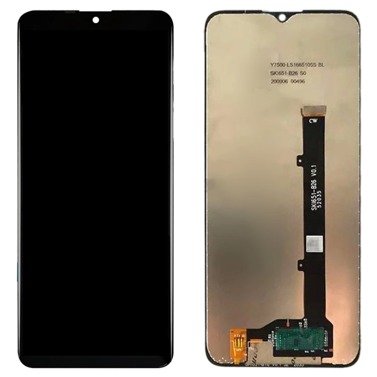LCD Screen and Digitizer Full Assembly for ZTE Blade A51 (2021)