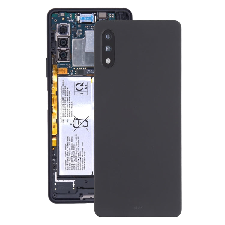 Battery Back Cover with Camera Lens Frame for Sony Xperia Ace II SO-41B, For Sony Xperia Ace II