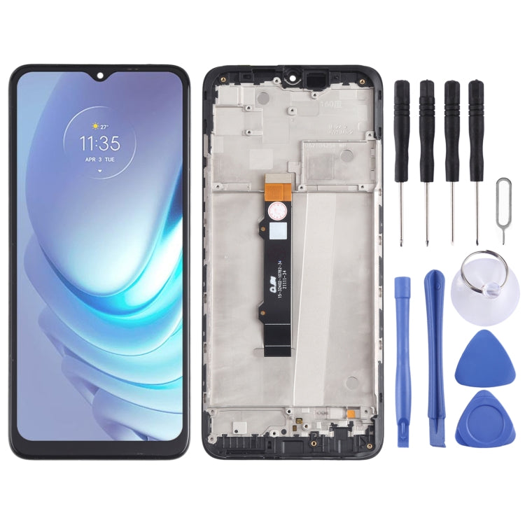 LCD Screen and Digitizer Full Assembly with Frame for Motorola Moto G50 XT2137-1 XT2137-2