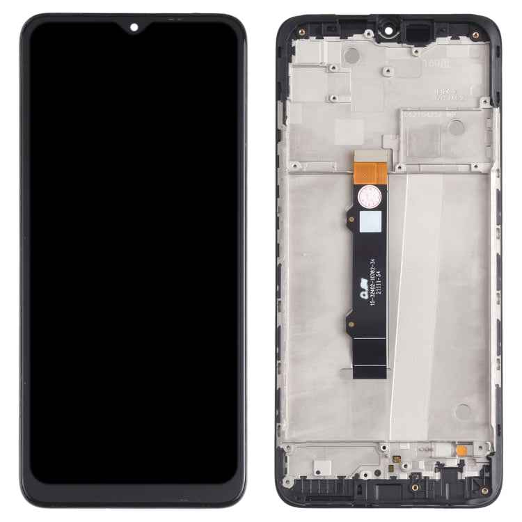 LCD Screen and Digitizer Full Assembly with Frame for Motorola Moto G50 XT2137-1 XT2137-2