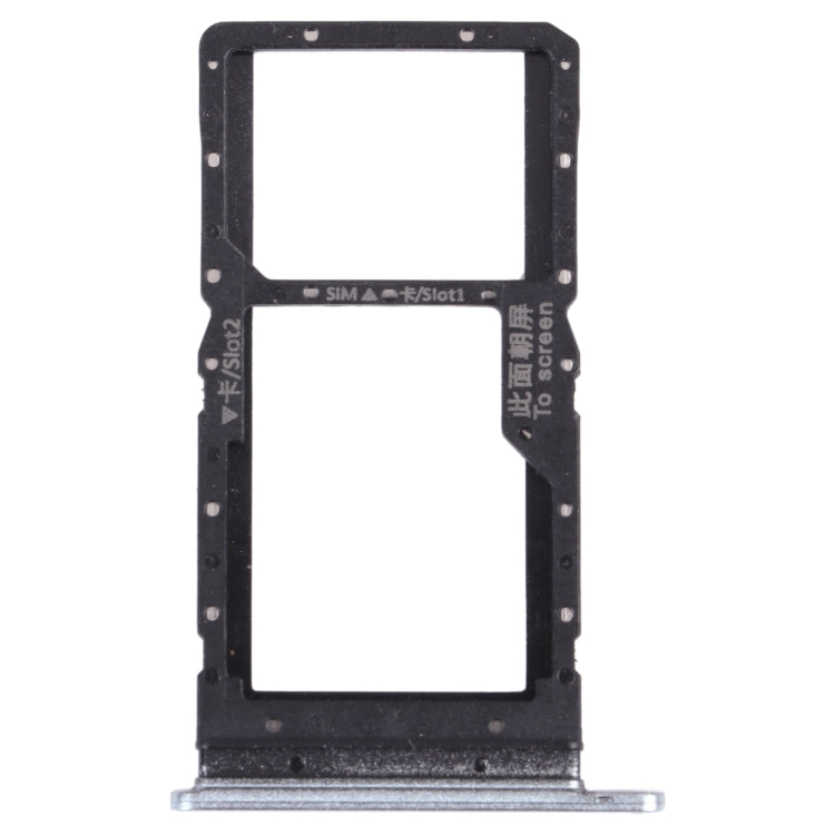 SIM Card Tray + SIM Card Tray / Micro SD Card Tray for Honor play 5T, For Honor play 5T