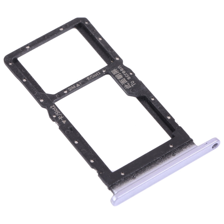 SIM Card Tray + SIM Card Tray / Micro SD Card Tray for Honor play 5T, For Honor play 5T