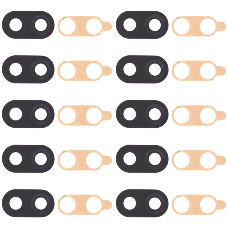 10 PCS Back Camera Lens for LG K40 / LG K12 / LG K12 Plus / LG X4 (2019) LMX420, LMX420EMW, LM-X420