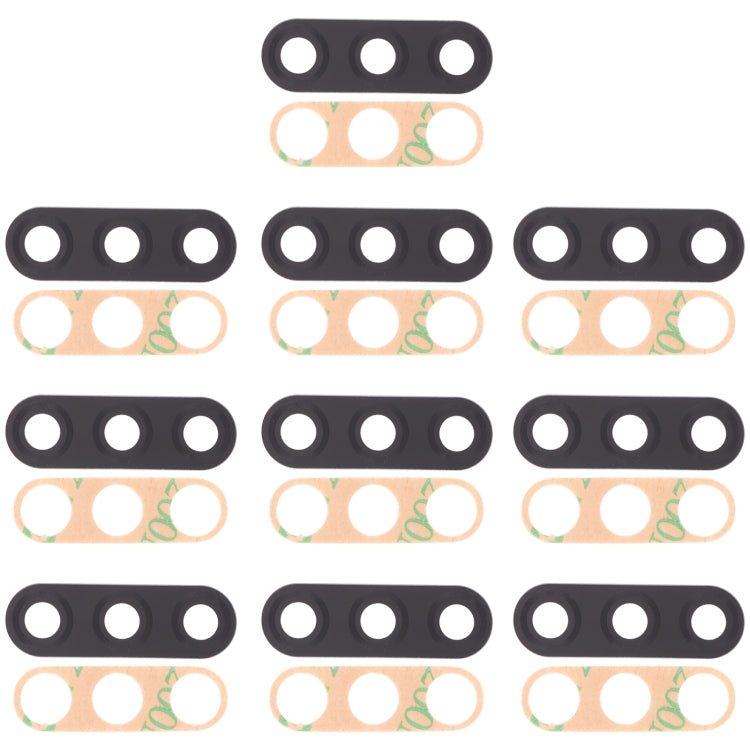 10 PCS Back Camera Lens for LG Q60 / LG K12 Prime (Brazil)