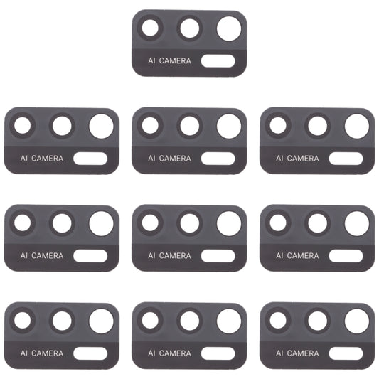 Lot de 10 lentilles de caméra arrière pour ZTE Blade A7s 2020