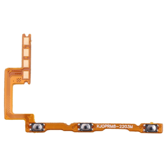 Cable flexible para botón de encendido y botón de volumen de OPPO Realme 8 4G/Realme 8 Pro