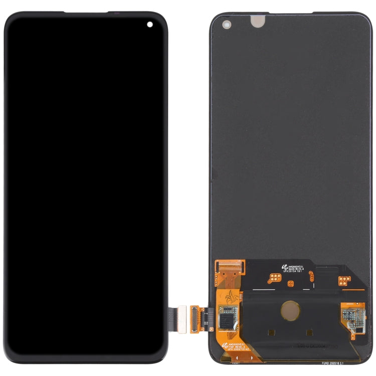 Original Super AMOLED Material LCD Screen and Digitizer Full Assembly for Meizu 17 Pro / 17