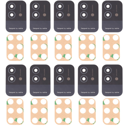 Lentes de cámara trasera RMX3235 para OPPO Realme Narzo 50i (10 unidades), color verde