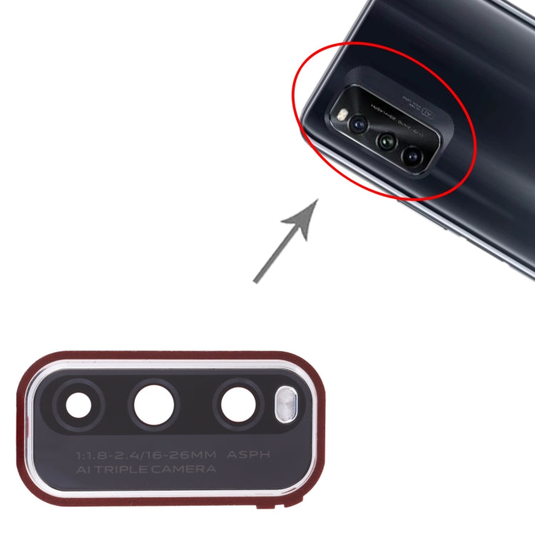 For Vivo iQOO Neo5 Lite Back Camera Lens Frame