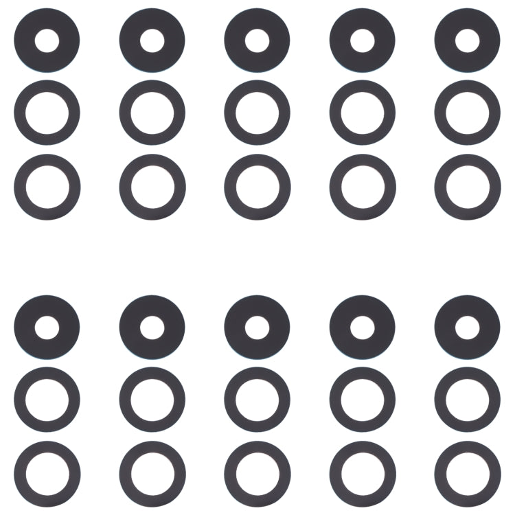 For OPPO Reno6 4G / Reno6 5G / Reno6 Z 10pcs Back Camera Lens