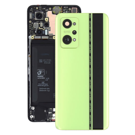 Tapa trasera de batería original con tapa para lente de cámara para OPPO Realme GT Neo2