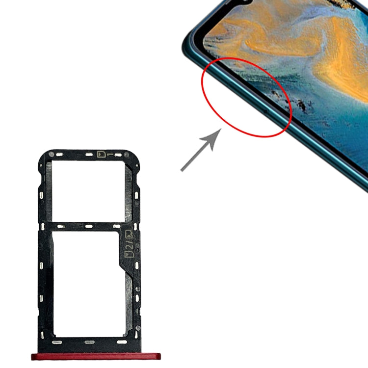 SIM Card Tray + Micro SD Card Tray for ZTE Blade A51