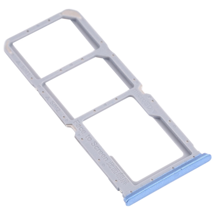 For OPPO A16 / A16S CPH2269 CPH2271 SIM Card Tray + SIM Card Tray + Micro SD Card Tray