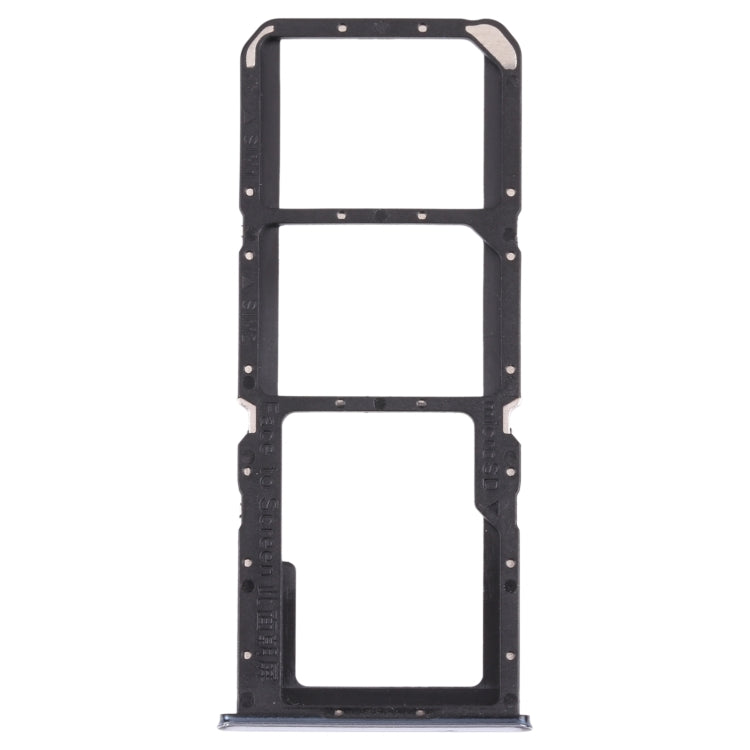 For OPPO A74 5G CPH2197 CPH2263  SIM Card Tray + SIM Card Tray + Micro SD Card Tray
