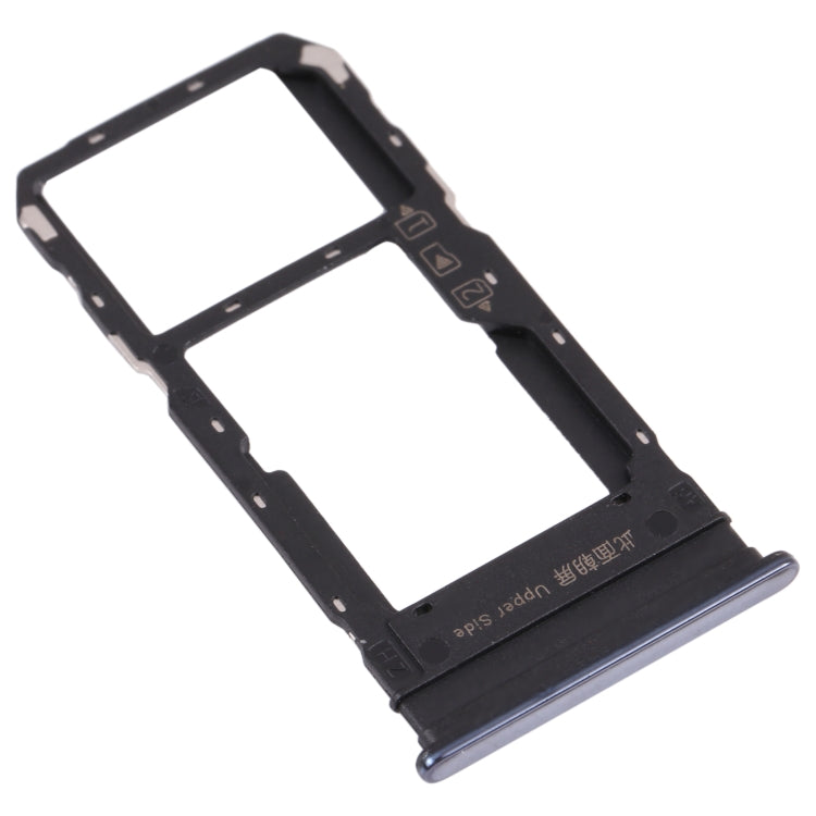 For vivo Y76s V2156A SIM Card Tray + SIM Card Tray / Micro SD Card Tray, For vivo Y76s