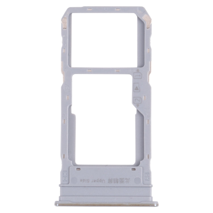 For vivo Y76s V2156A SIM Card Tray + SIM Card Tray / Micro SD Card Tray, For vivo Y76s