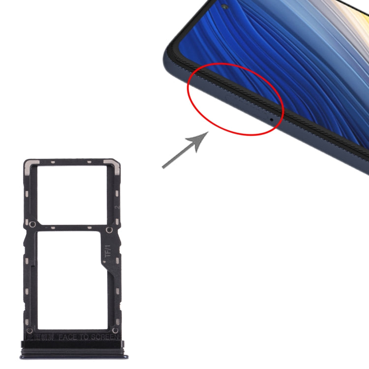 SIM Card Tray + Micro SD Card Tray for Xiaomi Poco X3 Pro M2102J20SG M2102J20SI