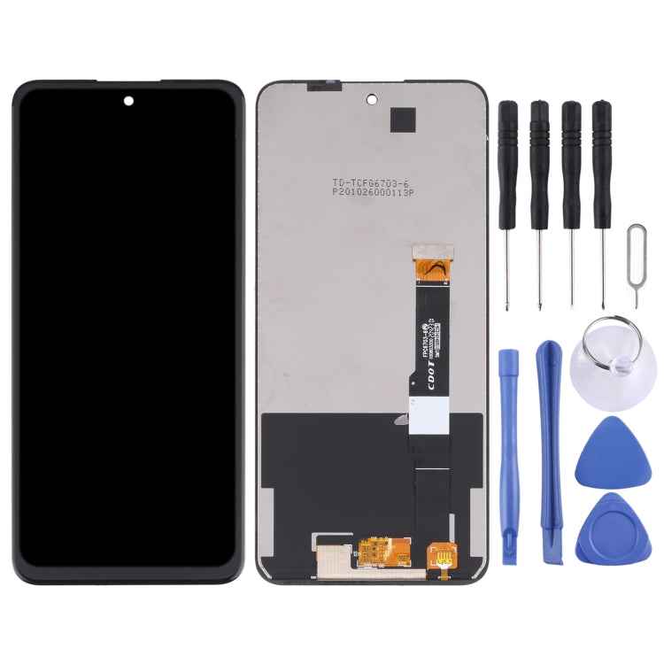Original LCD Screen and Digitizer Full Assembly For TCL 20 5G T781 T781K T781H, For TCL 20 5G(Original)