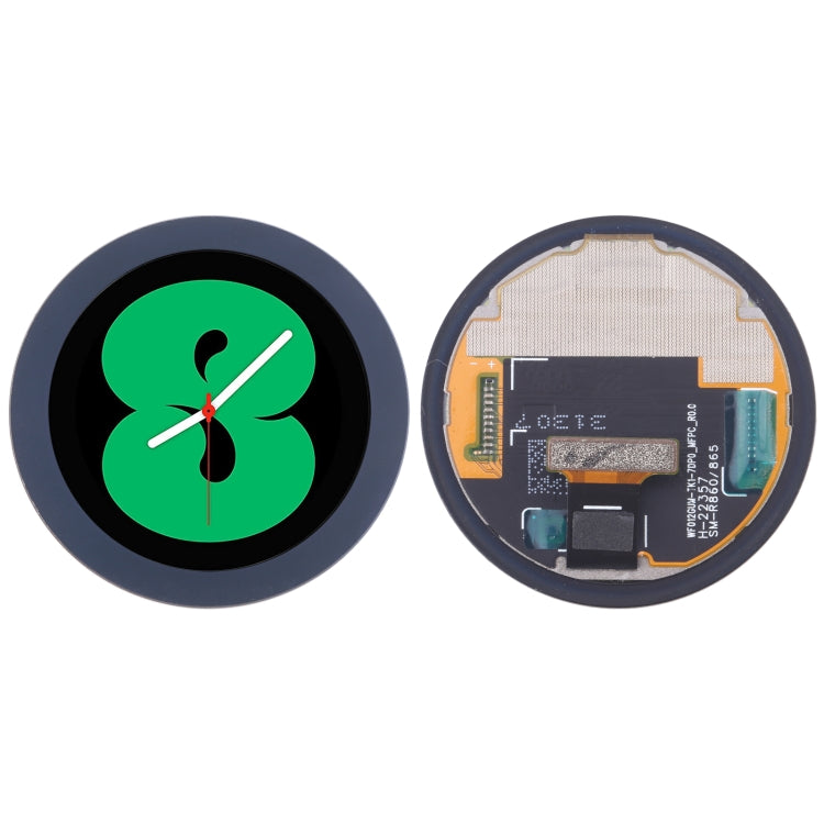LCD Screen and Digitizer Full Assembly for Samsung Galaxy Watch4 40mm R860/865, For Samsung Galaxy Watch4 40mm - BSPART