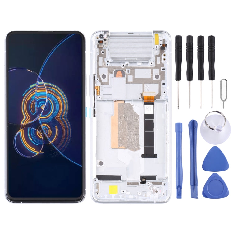 Écran LCD et numériseur complet avec châssis pour Asus Zenfone 8 Flip ZS672KS