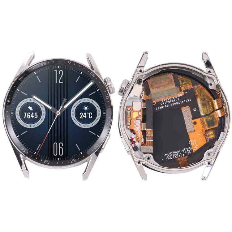 Dual Cable Edition Original LCD Screen and Digitizer Full Assembly With Frame for Huawei Watch GT 3 46mm JPT-B19
